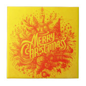 クリスマスの光 タイル (正面)