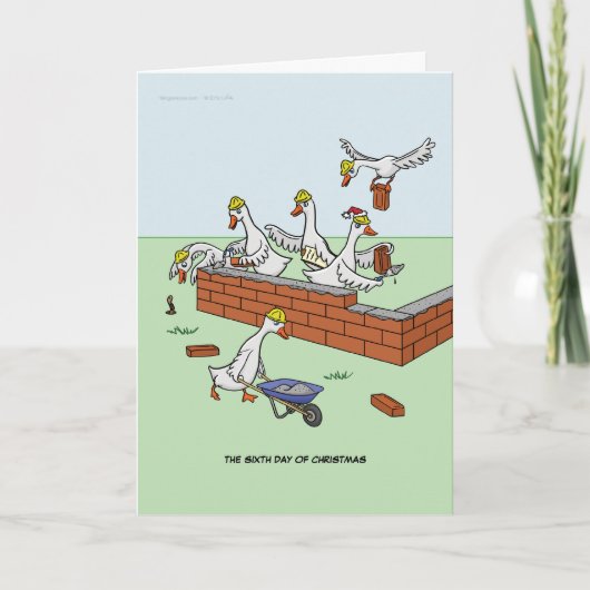 クリスマスの六日目(6月A-Laying)カード シーズンカード (正面)