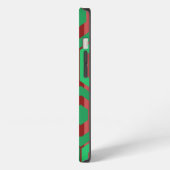 クリスマスの六角形 iPhoneケース (左側面)