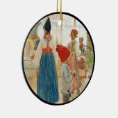 クリスマスの再来NEW セラミックオーナメント (右)