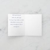 クリスマスの再生リスト（透明） カード (内部)