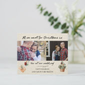 クリスマスの写真に必要な予算婚約 (スタンド正面)