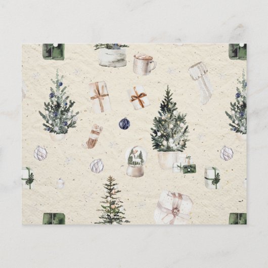 クリスマスの写真に必要な予算婚約 チラシ (裏面)