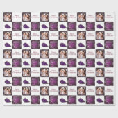 クリスマスの写真のカスタマイズ可能な包装紙 ラッピングペーパー (フラット)