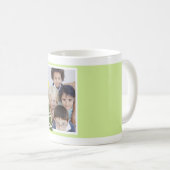 クリスマスの写真のマグ コーヒーマグカップ (正面右)