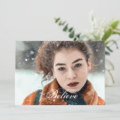 クリスマスの写真を信じて シーズンカード (スタンド正面)