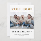 クリスマスの写真を撮る家 シーズンカード (正面)