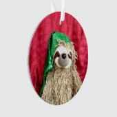 クリスマスの写真を2枚使ったオリジナルグッズ オーナメント (正面)