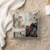 クリスマスの写真オーナメント, 写真コラージュ クリスマス クッション (ブランケット)