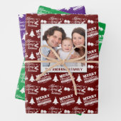 クリスマスの写真家の作成 ラッピングペーパーシート (インサイチュ)