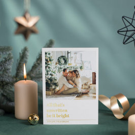 クリスマスの写真 | クリスマスの名言 | ハッピーホリデー 箔シーズンカード