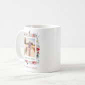 クリスマスの写真 コーヒーマグカップ (正面左)