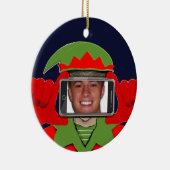 クリスマスの写真 セラミックオーナメント (右)