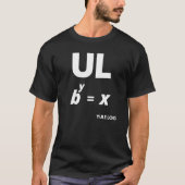 クリスマスの写真 – ユール（キリスト降誕祭）ログ Tシャツ (正面)