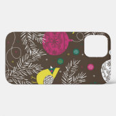 クリスマスの冬のパターン Case-Mate iPhoneケース (裏面 (横))