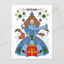 クリスマスの冬のワンダーランド