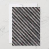 クリスマスの冬の休日のフォトカードを喜ぶ シーズンカード (裏面)