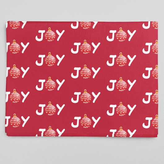クリスマスの冬の喜び 薄葉紙