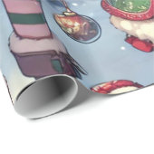 クリスマスの冬の妖精 ラッピングペーパー (ロールコーナー)