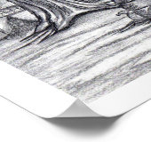 「クリスマスの冬の日」 ポスター (角)