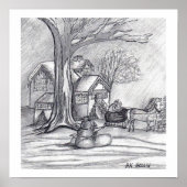 「クリスマスの冬の日」 ポスター (正面)