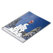 クリスマスの冬の景色 ノートブック (左側)