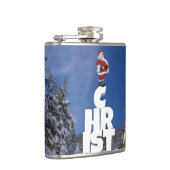 クリスマスの冬の景色 フラスク (右)