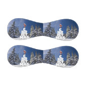 クリスマスの冬の景色 野球ボール (パネル)