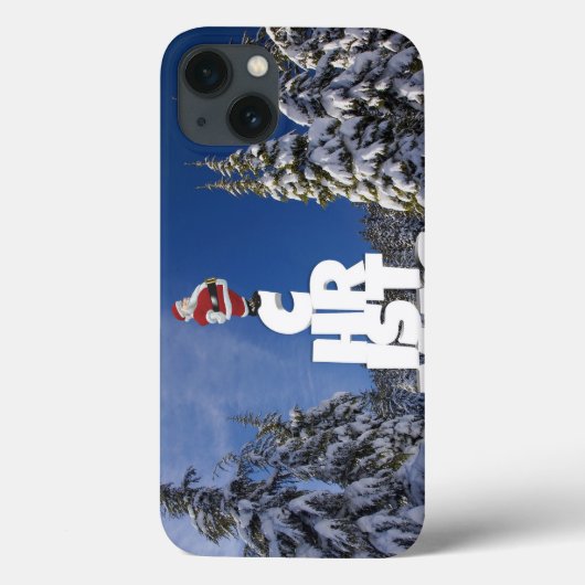 クリスマスの冬の景色 Case-Mate iPhoneケース (裏面)