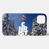 クリスマスの冬の景色 Case-Mate iPhoneケース (裏面 (横))