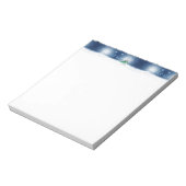 クリスマスの冬の雪だるま滑りやすいジョー緑のスカーフm ノートパッド (回転)