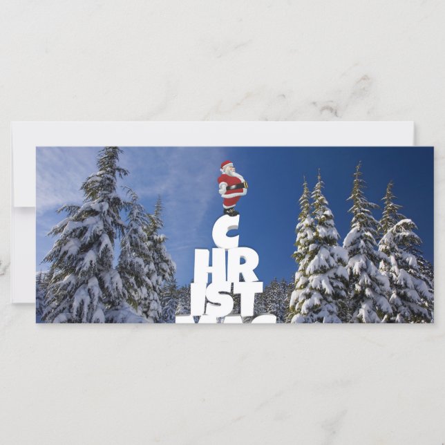 クリスマスの冬の風景 (正面)