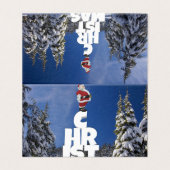 クリスマスの冬の風景 (外部フラット)