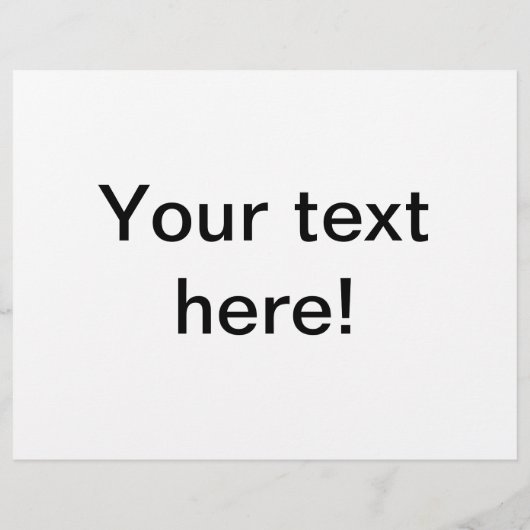 クリスマスの冬の風景 チラシ (裏面)