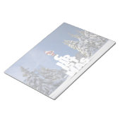 クリスマスの冬の風景 ノートパッド (アングル)