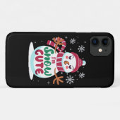 クリスマスの冬の魅力に包まれて スノーカワイイ! Case-Mate iPhoneケース (裏面(横))