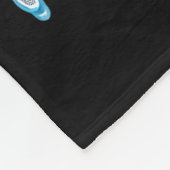 クリスマスの冬素晴らしは、すべてがちょうどメルトを持っている フリースブランケット (角)