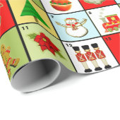 クリスマスの出現のカレンダー ラッピングペーパー (ロールコーナー)