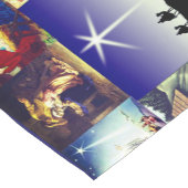 クリスマスの出生のテーブルのランナー ショートテーブルランナー (コーナー)