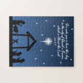 クリスマスの出生のパズル ジグソーパズル (横)