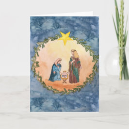 クリスマスの出生 シーズンカード
