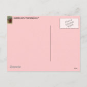 クリスマスの出生 シーズンポストカード (裏面)