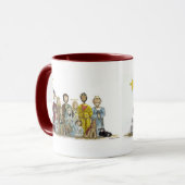 クリスマスの出生 マグカップ (正面左)