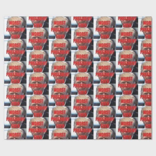 クリスマスの切り札，今までで最悪の政治的贈り物  ラッピングペーパー (フラット)