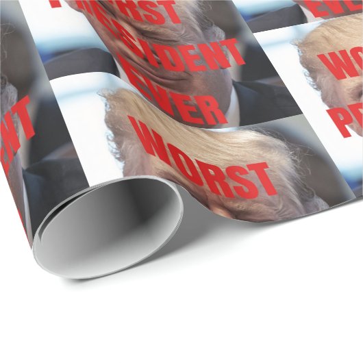 クリスマスの切り札，今までで最悪の政治的贈り物  ラッピングペーパー (ロールコーナー)