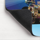 クリスマスの列車 マウスパッド (コーナー)