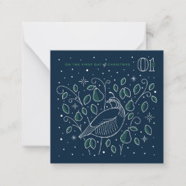 クリスマスの初日 / ステーショナリー ノートカード