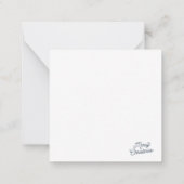 クリスマスの初日 / ステーショナリー ノートカード (裏面)