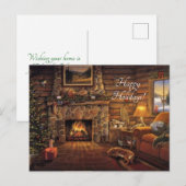 クリスマスの別荘 シーズンポストカード (正面/裏面)