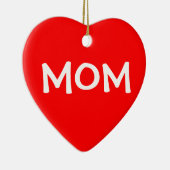 クリスマスの利己的なママ セラミックオーナメント (右)